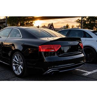 Caratere Style spoiler (voor Coupe, hoogglans zwart) Audi A5 2007–2015 foto 1