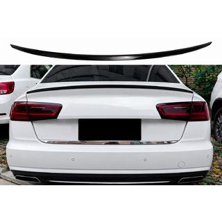 S-Style spoiler (voor SD, hoogglans zwart) Audi A6 C7 2011–2018