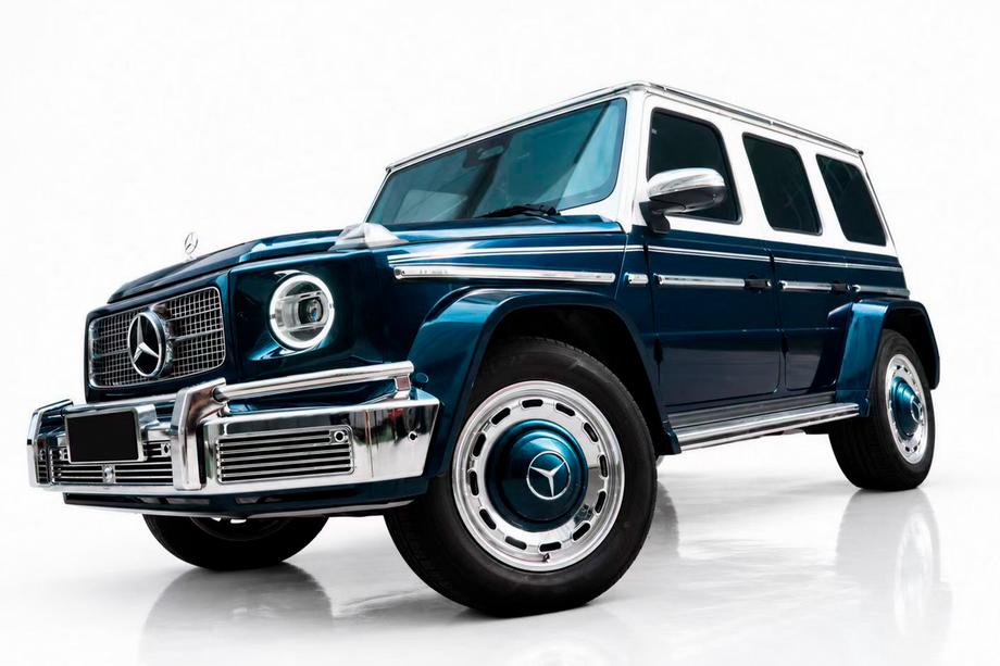 Mercedes G class W465 2025– Gesmede velgen Vintage R22 (set van 4) Foto 1