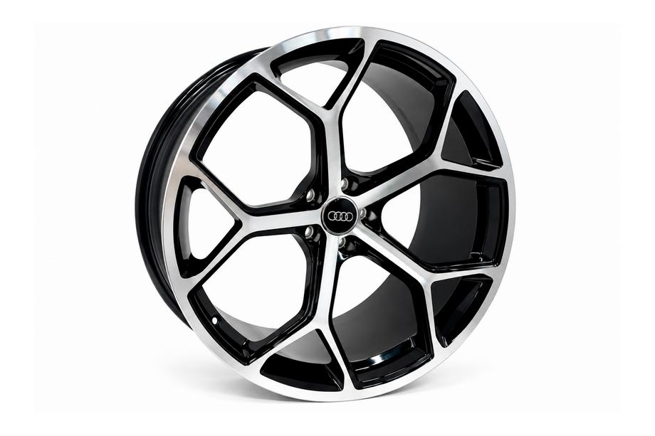 Audi Q8 2018– Gesmede velgen OEM R22 V4 (4 stuks) Foto 5