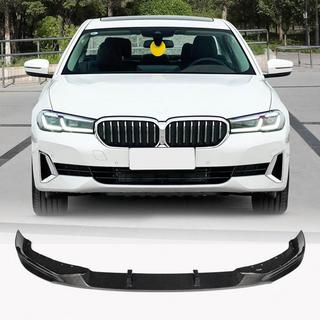 Front bumper lip Lip (voor Base 2021-2024, carbon) foto 1