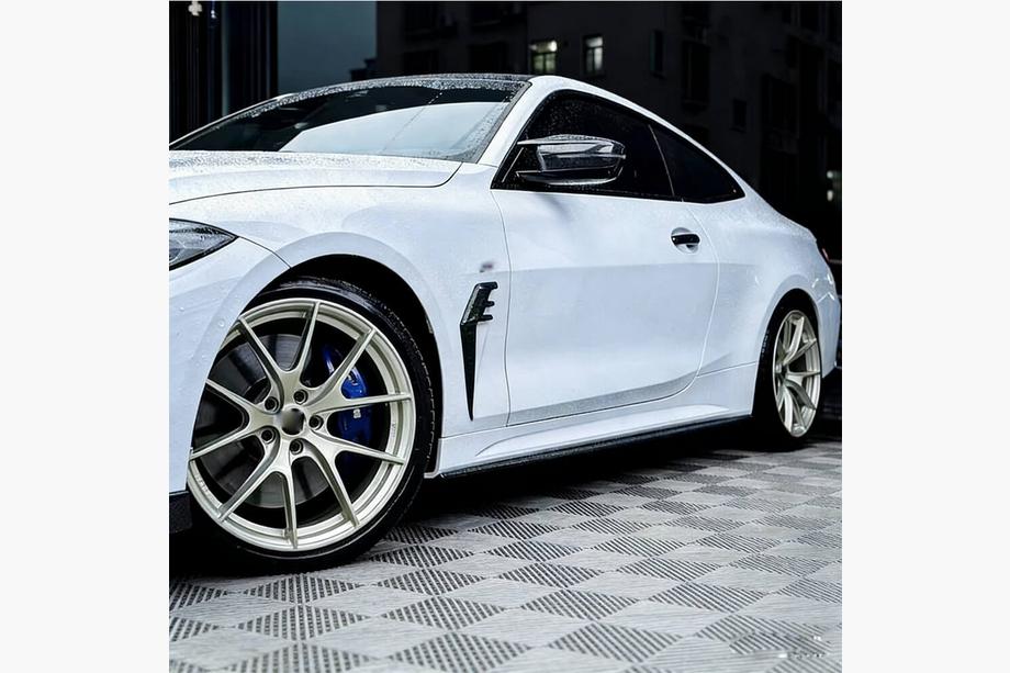 BMW 4-serie G22/23/26 2020– Spatbordkappen (Carbon) Foto 2