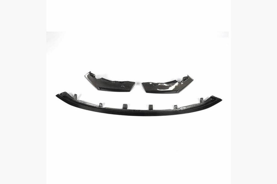 BMW 3 Serie G20/G21 2018– Front bumper lip spoiler Lip V12 (voor G80, carbon) Foto 6