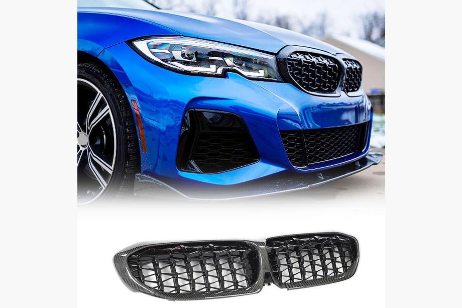 BMW 3 Serie G20/G21 2018– Nierengrilles Diamond Carbon (2018-2022) Foto 1