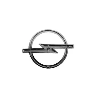Opel embleem (pinbevestiging, Ø 67 mm, bliksem 90 mm) foto 4