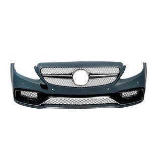 Bodykit-set met complete achterbumper en sideskirts (AMG C63-designs 2014-2018) foto 2