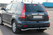Honda CR-V 2007–2011 Achterbeschermbeugel AK008 (RVS) foto 2