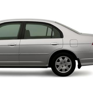 Deurgreepafdekkappen (8 stuks, kunststof) Honda Civic Sedan VII 2001–2006 foto 1