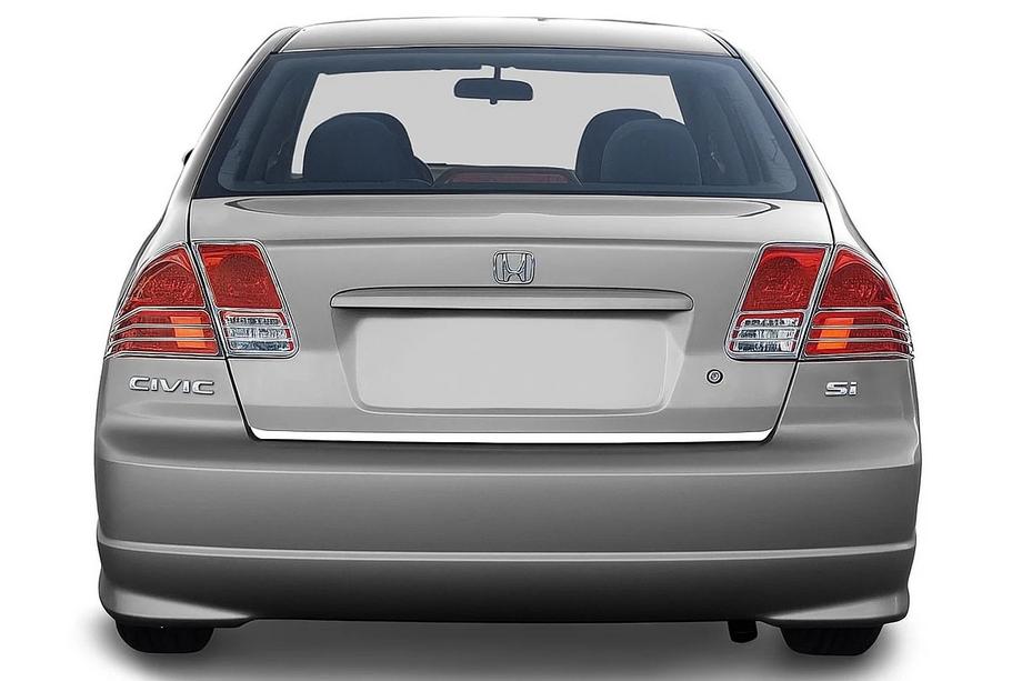 Honda Civic Sedan VII 2001–2006 Achterlichtcovers (set van 2, kunststof) Foto 1