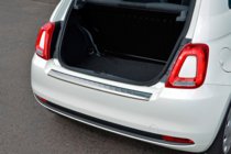 Fiat 500/500L 2013–2022 RVS achterbumper beschermlijst 3D/Cabrio (OmsaLine) foto 7