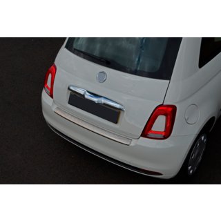 RVS achterbumper beschermlijst 3D/Cabrio (OmsaLine) Fiat 500/500L 2013–2022 foto 4