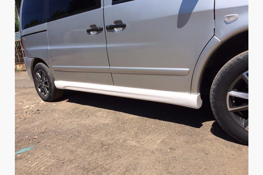 Mercedes Vito W638 1996–2003 Side skirts Sport 2 (spuitklaar) Foto 2