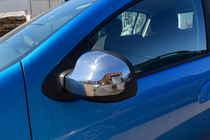 Renault Logan II 2013–2022 RVS spiegelkappen (2 stuks) foto 2
