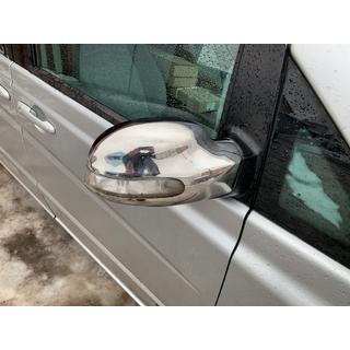 RVS spiegelkappen (2004-2010, Viano, 2 stuks) Mercedes Vito W639 2004–2014 foto 4