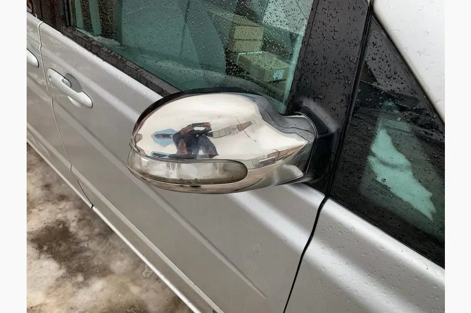 Mercedes Viano 2004–2014 RVS spiegelkappen (2004-2010, Viano, 2 stuks) Foto 4