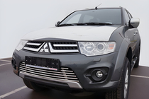 Mitsubishi Pajero Sport 2008–2015 Voorgrillebeschermer foto 1