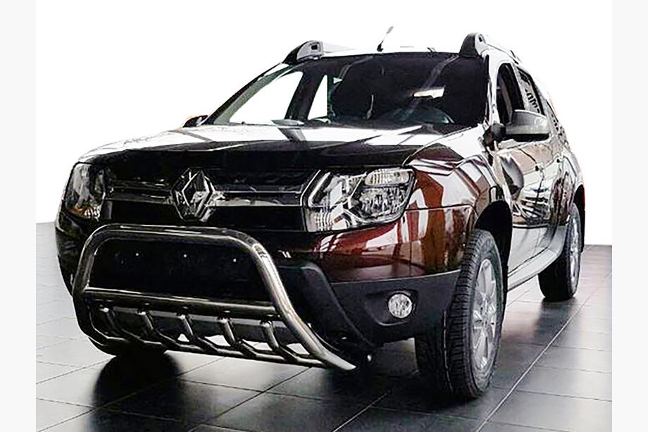 Renault Duster 2008–2017 Bullbar zonder opschrift WT003 (RVS) Foto 2