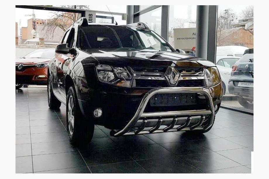 Renault Duster 2008–2017 Bullbar zonder opschrift WT003 (RVS) Foto 7