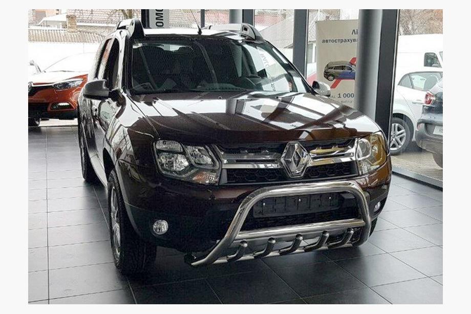 Dacia Duster 2008–2018 Bullbar zonder opschrift WT003 (RVS) Foto 6