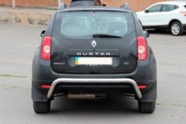Dacia Duster 2008–2018 RVS achterbeschermbeugel foto 2