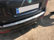 Skoda Octavia II A5 2010–2013 Nataniko RVS achterbumper beschermlijst Combi foto 3