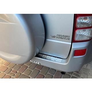 Achterbumperbeschermlijst Carmos (RVS) Suzuki Grand Vitara 2005–2017 foto 4