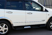 SsangYong Action 2005–2018 Chroom omlijsting rond deurgrepen (4-delig, kunststof) foto 1