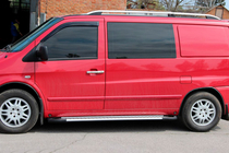 Mercedes Vito W638 1996–2003 Zijsteps Allmond Grey (2 stuks, aluminium) foto 5