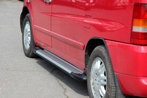 Mercedes Vito W638 1996–2003 Zijsteps Allmond Grey (2 stuks, aluminium) foto 6