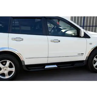Chroom omlijsting rond deurgrepen (4-delig, kunststof) Ssang Yong Rodius foto 1