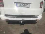 Volkswagen T5 Caravelle 2004–2010 Achterbumperbeschermer met opstaande rand (ABS-kunststof) foto 3