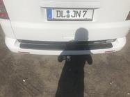Volkswagen T5 2010–2015 Achterbumperbeschermer met opstaande rand (ABS-kunststof) Mat foto 5