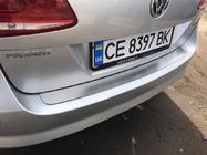 Volkswagen Passat B7 2012–2015 Nataniko RVS achterbumper beschermlijst Stationwagen foto 5