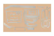Mercedes Vito W639 2004–2014 Dashboardpanelen (Meric, complete set) foto 7