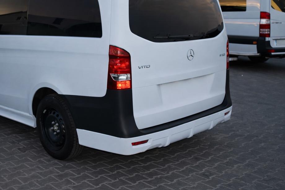 Mercedes Vito/V-klasse W447 2014– Achterbumper diffuser V1 (spuitklaar) Image