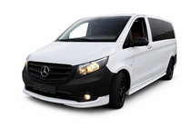 Mercedes Vito/V-klasse W447 2014– Tuning lipspoiler voor voorbumper (spuitklaar) foto 1
