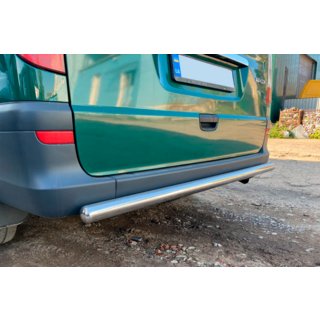 Achterbeschermbeugel AK002 (RVS) Mercedes Vito W639 2004–2014 foto 2