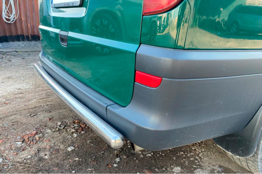 Mercedes Vito W639 2004–2014 Achterbeschermbeugel AK002 (RVS) Foto 4