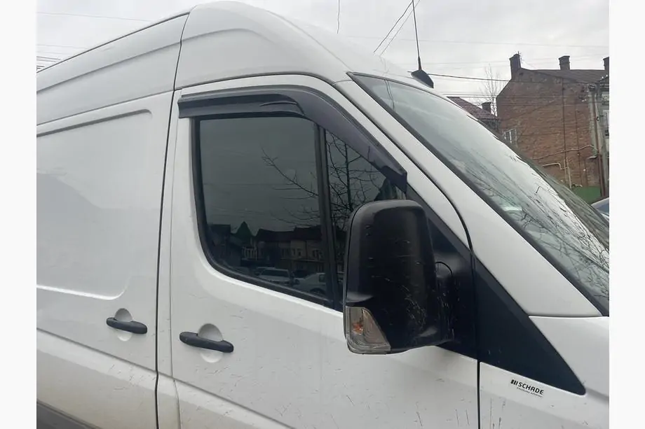 Volkswagen Crafter 2006–2016 Raamwindschermen (set van 2, Sunplex Sport) Image