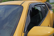 Nissan Juke 2010–2019 Raamdeflectoren (4 stuks, Sunplex Sport) foto 7