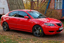 Mazda 3 2003–2009 Raamomlijsting (4-delig, RVS) Hatchback foto 2