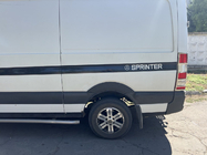 Mercedes Sprinter W906 2006–2018 Brede wielkastverbreders (4 stuks, zwart) foto 17