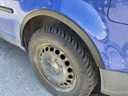Volkswagen Caddy 2004–2010 Wielkastlijsten (mat zwart) foto 10