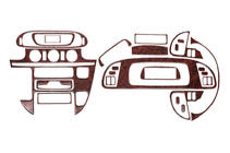 Mercedes Sprinter W901/902/903/904/905 1995–2006 (cdi, 2000-2006) Dashboardpanelen sierlijsten (Meric) Titanium foto 1
