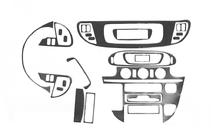 Mercedes Sprinter W901/902/903/904/905 1995–2006 (cdi, 2000-2006) Dashboardpanelen sierlijsten (Meric) Titanium foto 2