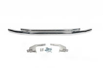 Volkswagen T5 2010–2015 Dubbele bullbar voorzijde 60/48 mm (RVS) foto 2