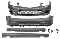 Mercedes C-klasse W204 2007–2015 Complete bodykit S63 AMG foto 2