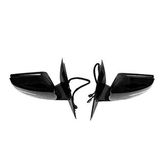Buitenspiegels facelift (2 stuks, zwart) Mercedes S-сlass W221 2005–2013 foto 4