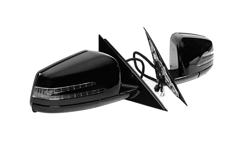 Mercedes S-class W221 2005–2013 Buitenspiegels facelift (2 stuks, zwart) Foto 3