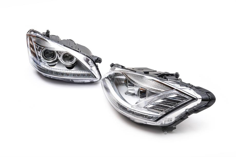 Mercedes S-class W221 2005–2013 Voorste koplampen facelift (set) Foto 6